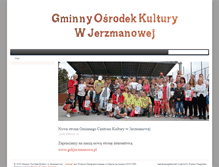 Tablet Screenshot of gok.jerzmanowa.com.pl